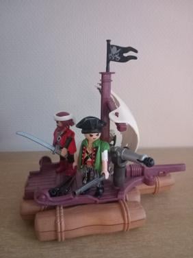 Playmobil piratenvlot met 2 piraten setnr