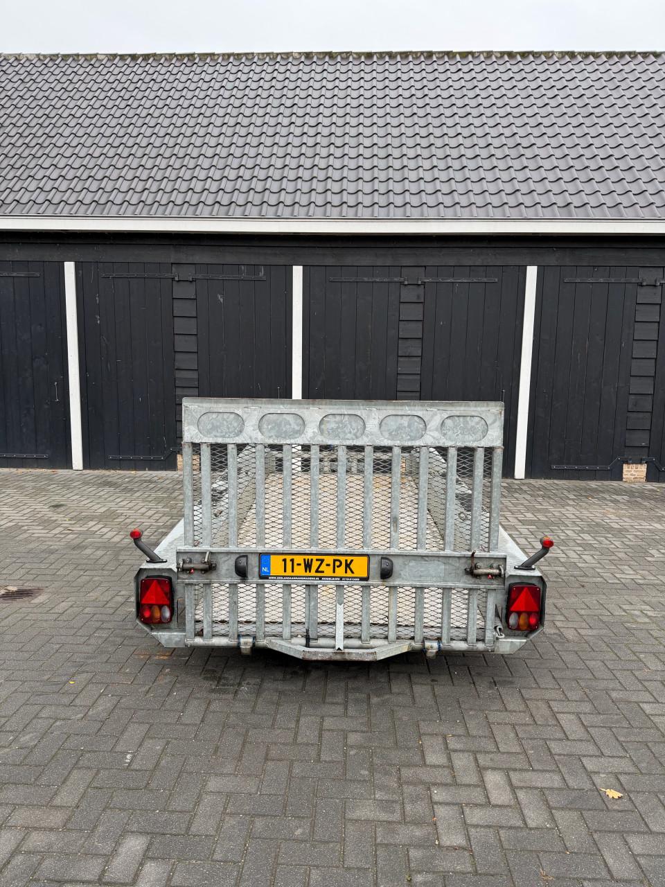 Nette complete set, Kubota KX019-4, sorteergrijper, aanhanger