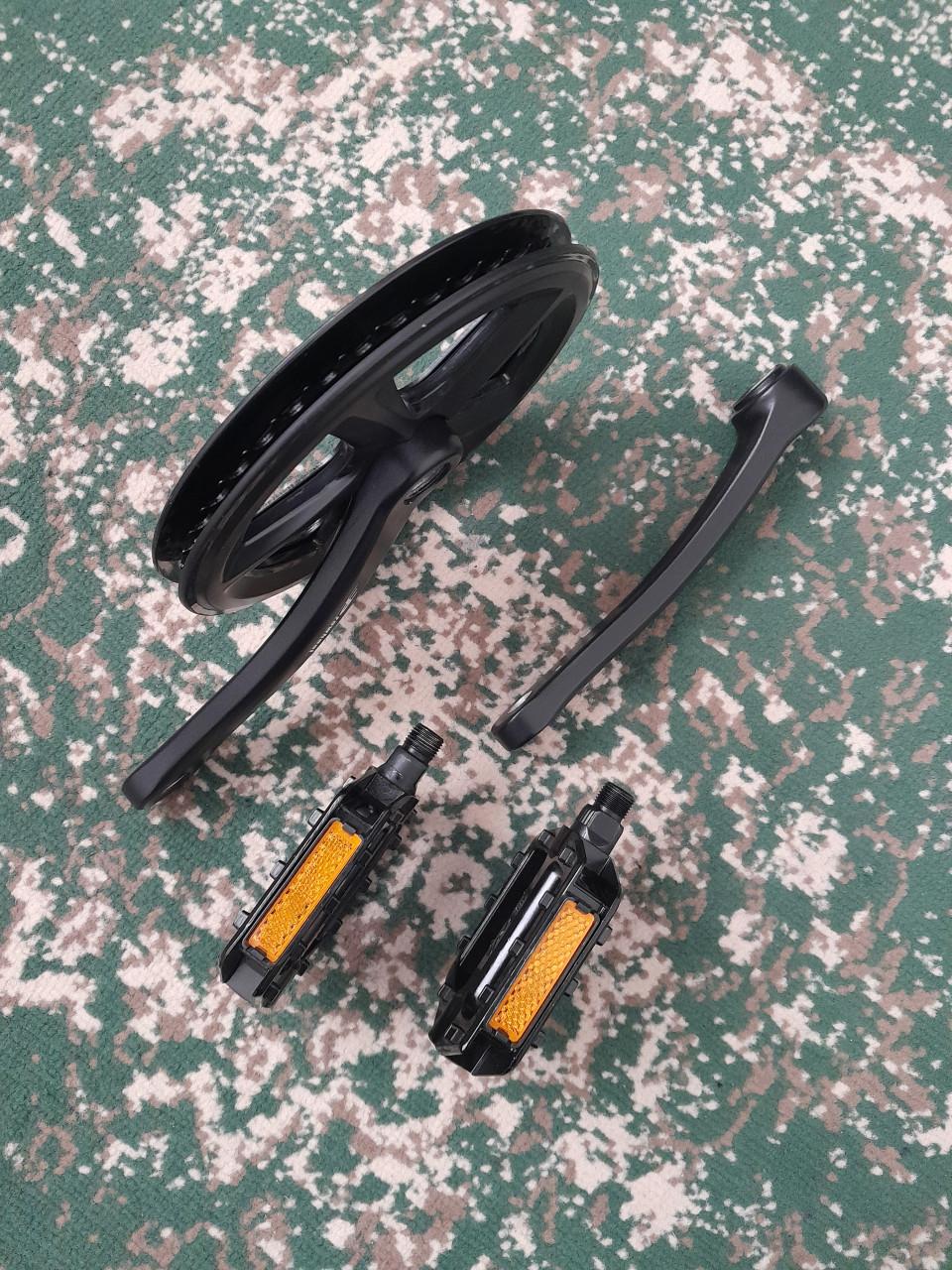 Crank Stel met trappers Fatbike