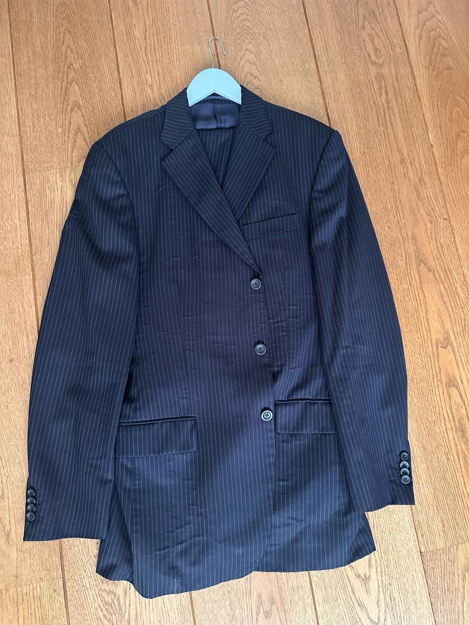 Mooi zwart kostuum van Gentiliomo maat 102 (lengtemaat van 51)