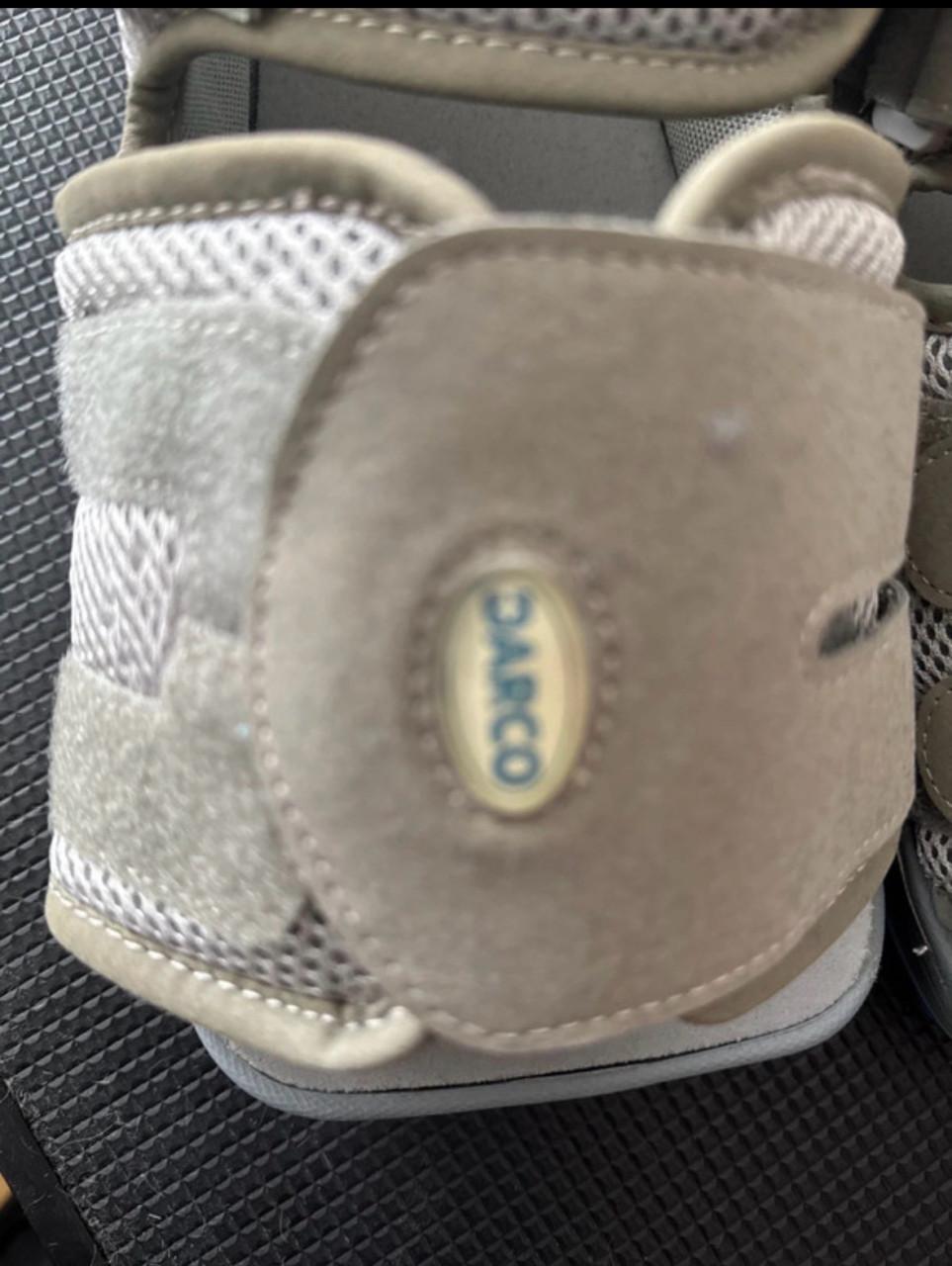 Gratis verbandschoenen.