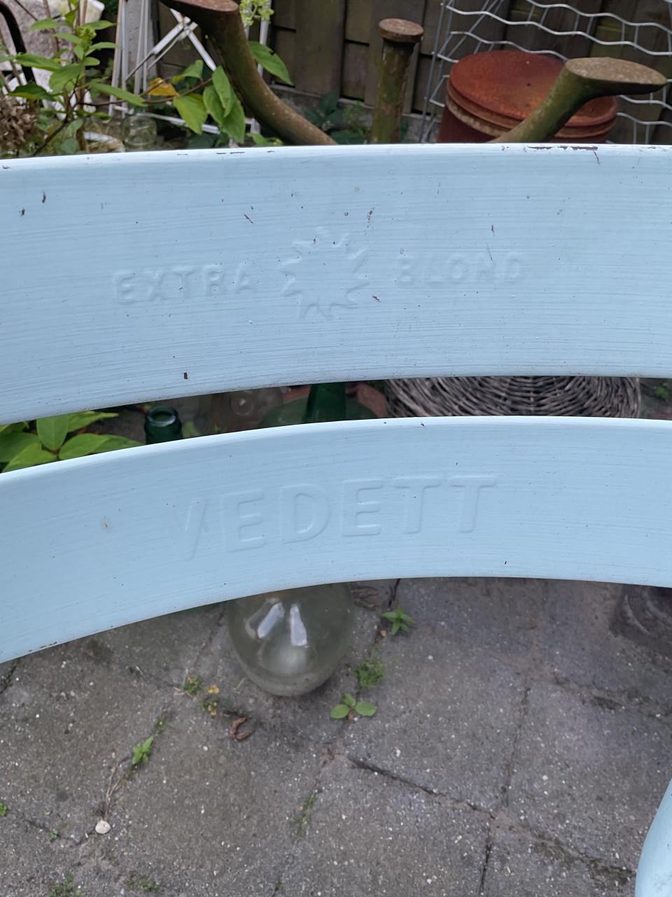 Vedett bier terrasstoelen 2 st.