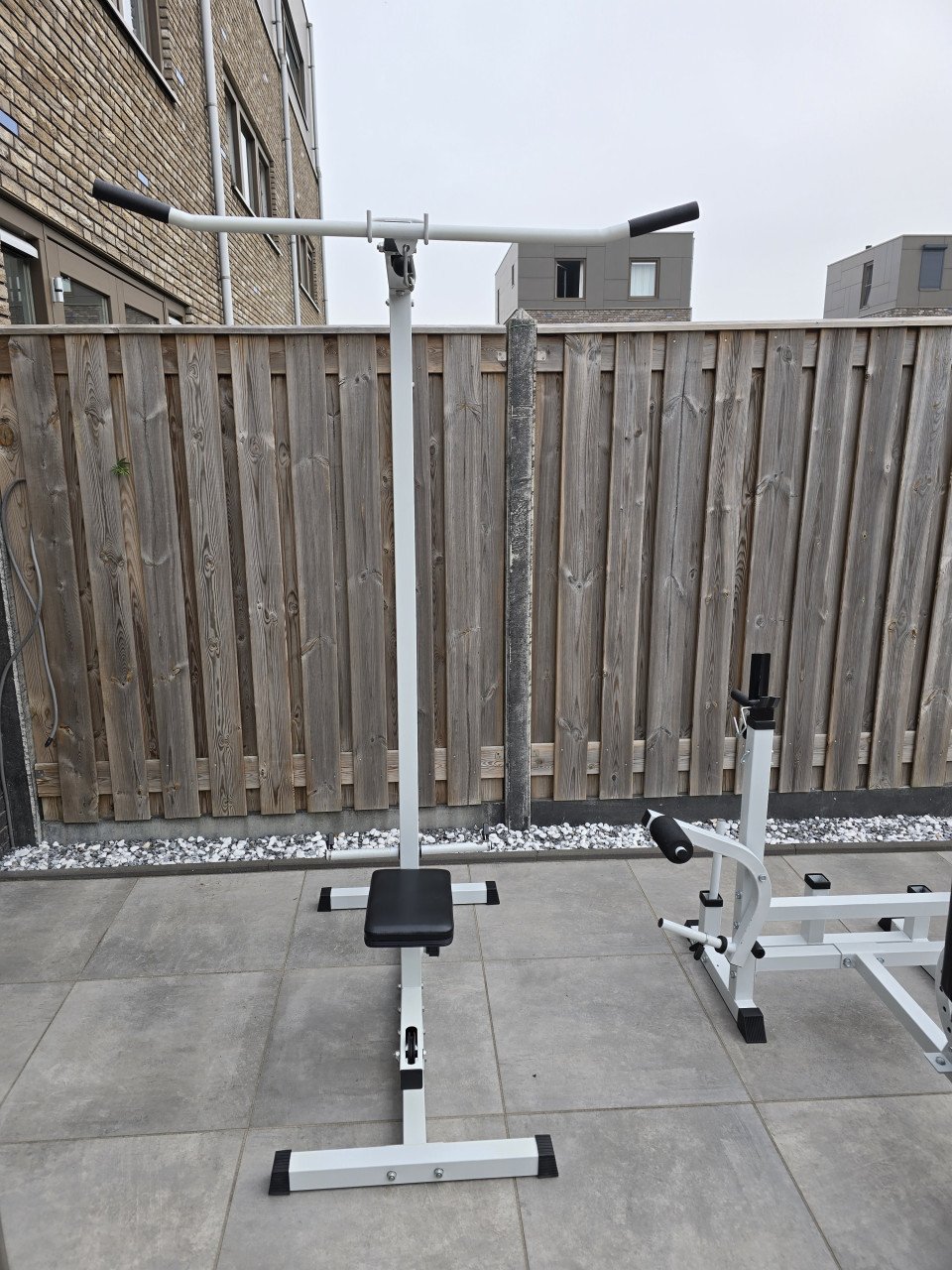 Gorilla Sports latpulley en halterbank