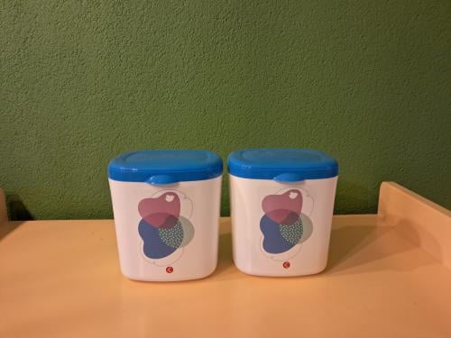 Flesvoeding opbergbus