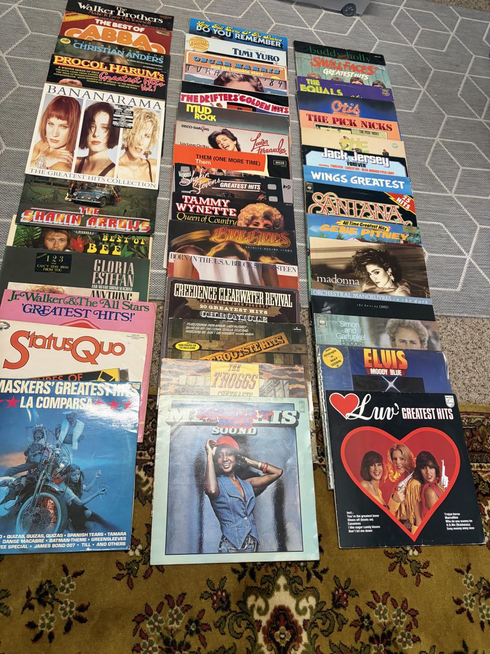 Te Koop Singles & LPs