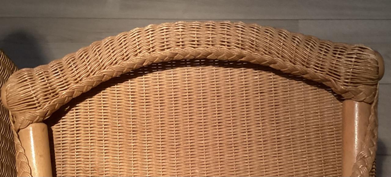 6 originele Loyd Loom stoelen