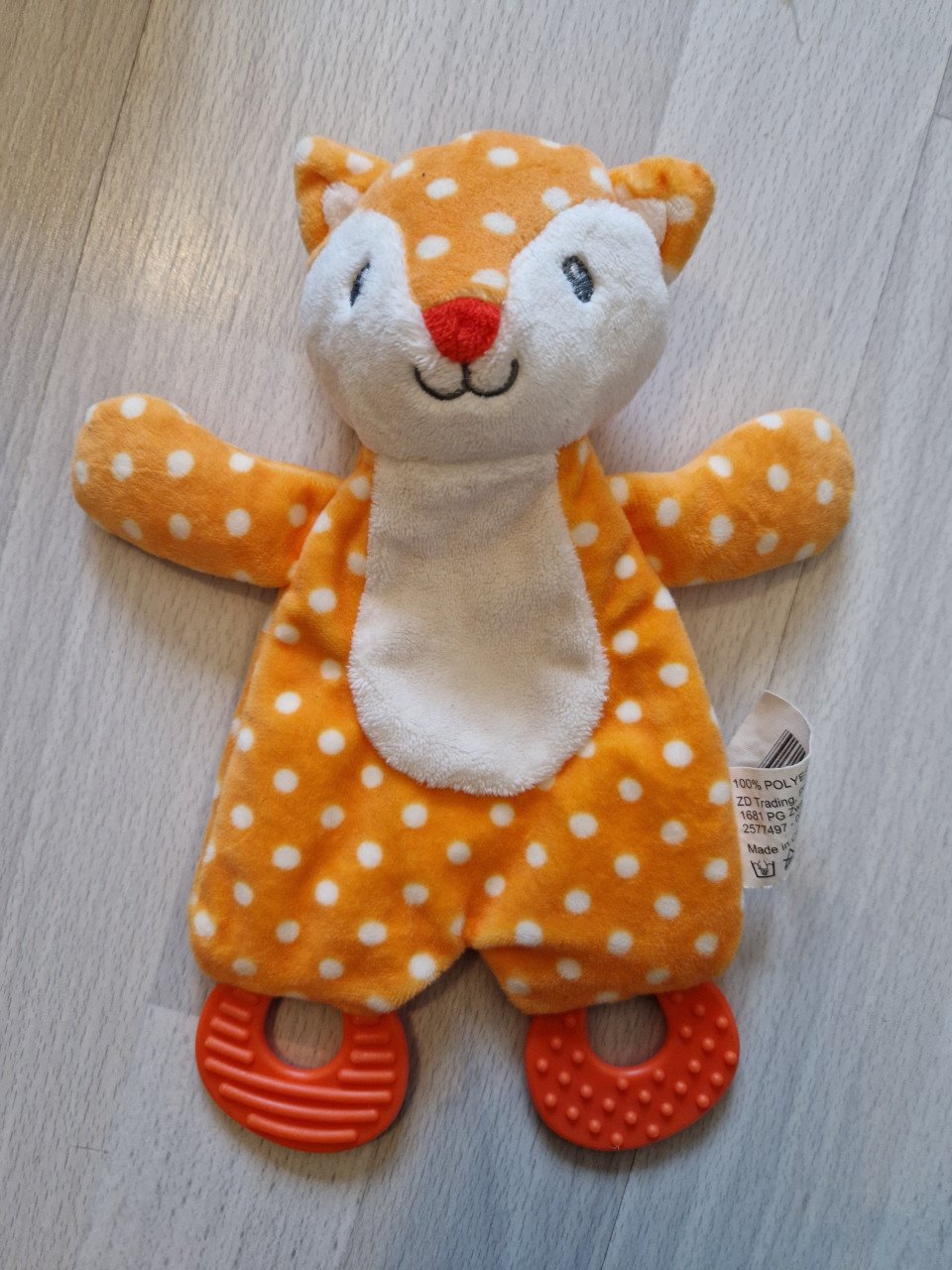 Boxzak met babyspeelgoed
