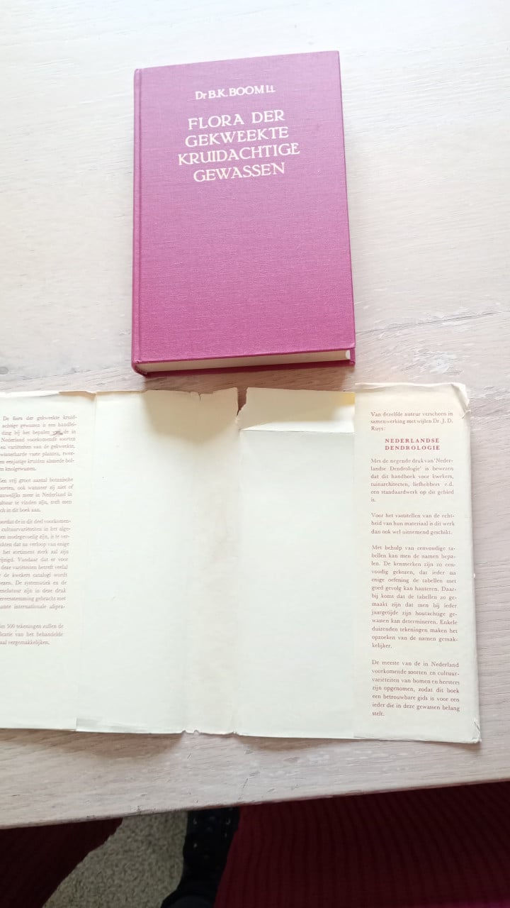 Tuinboek ,,Flora der gekweekte kruidachtige gewassen,,