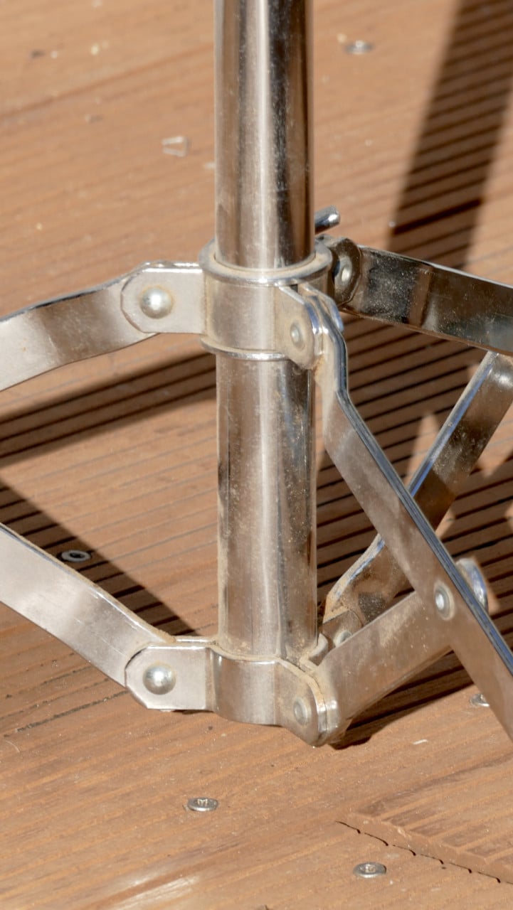 Snaredrum oa Pearl, 70's; met goed statief; gebruikt, in goede staat
