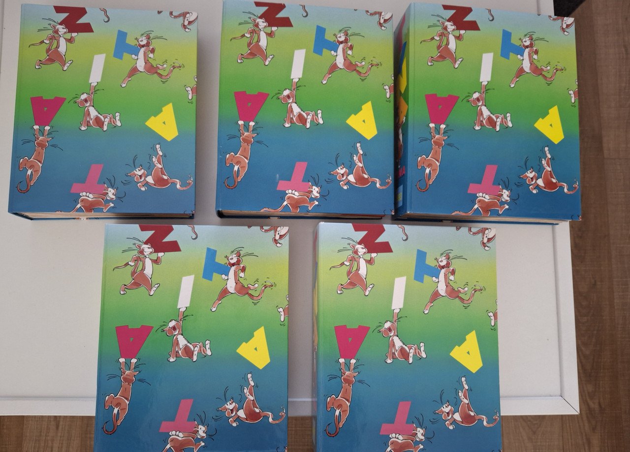 5 x verzamelmap Tina 1993, 1994 en 1995