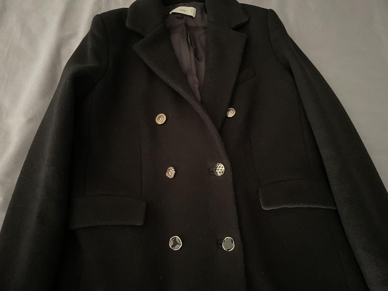 Mango lange dames mantel maat M.