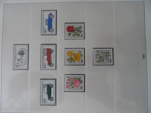 Postzegels BERLIJN 2 LINDNER FALZLOZ T albums en 100 FDC's