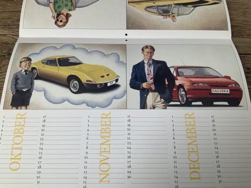 Opel wc kalender