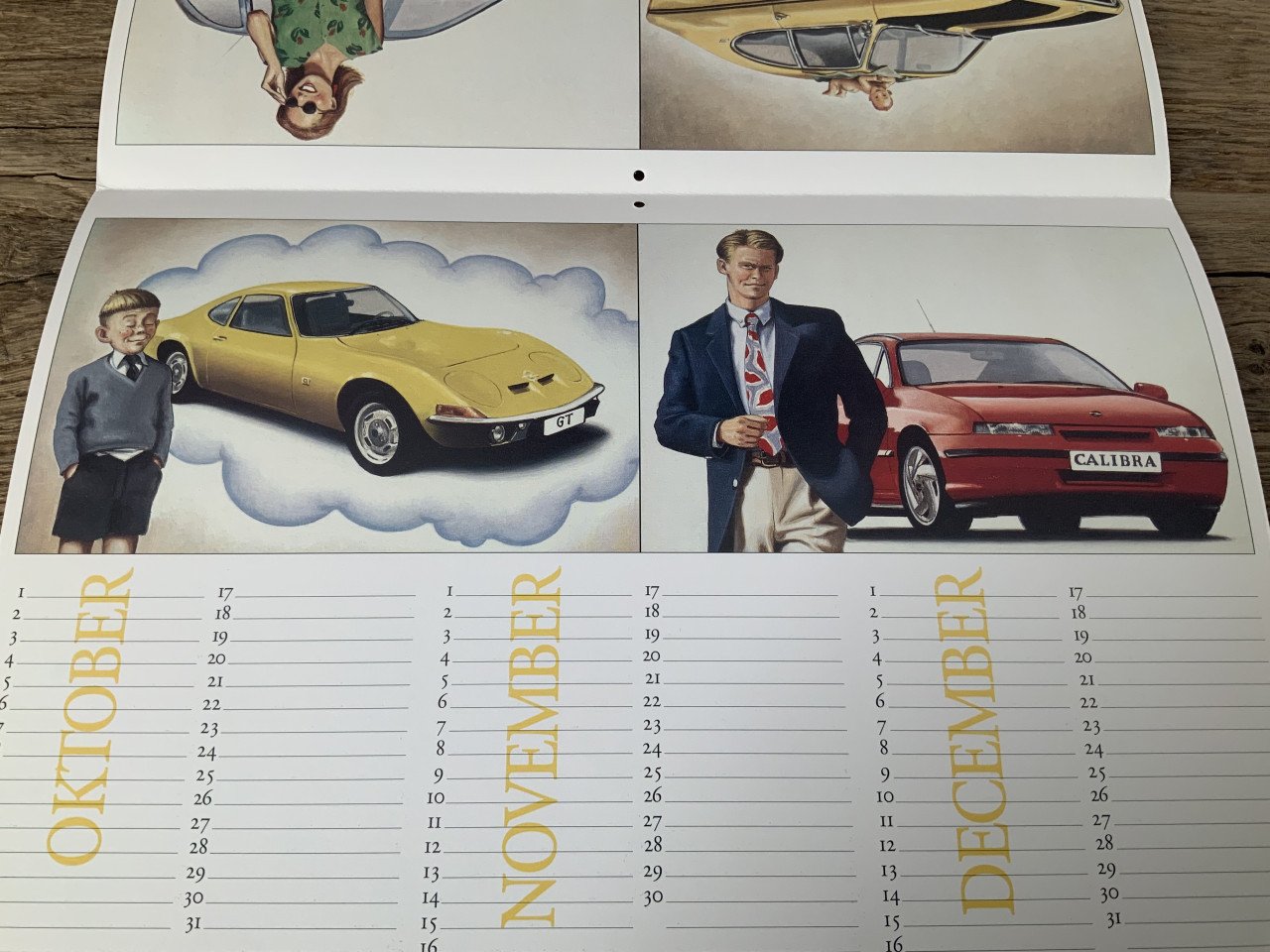 Opel wc kalender