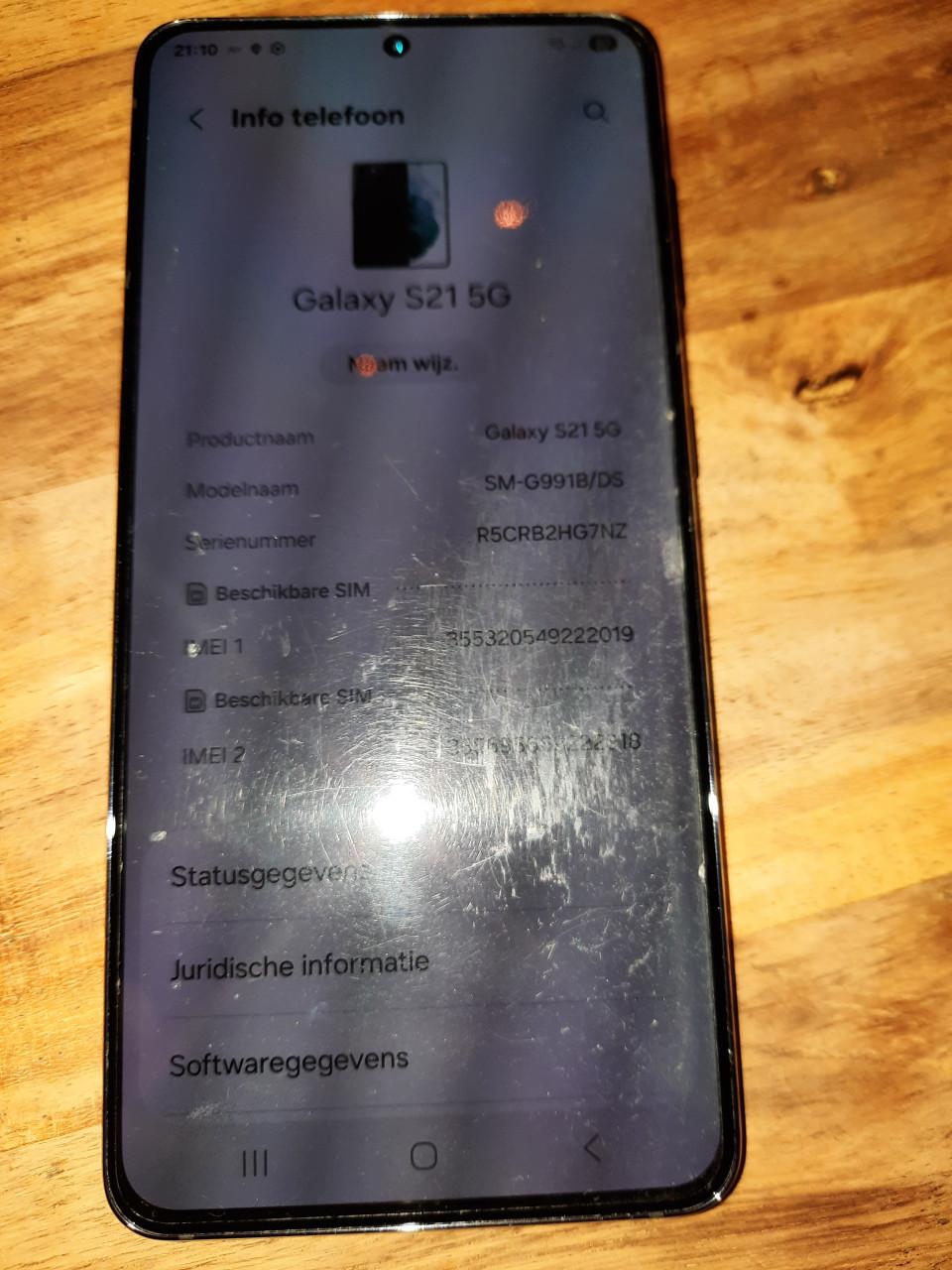 Te koop Samsung Galaxy S21  5G