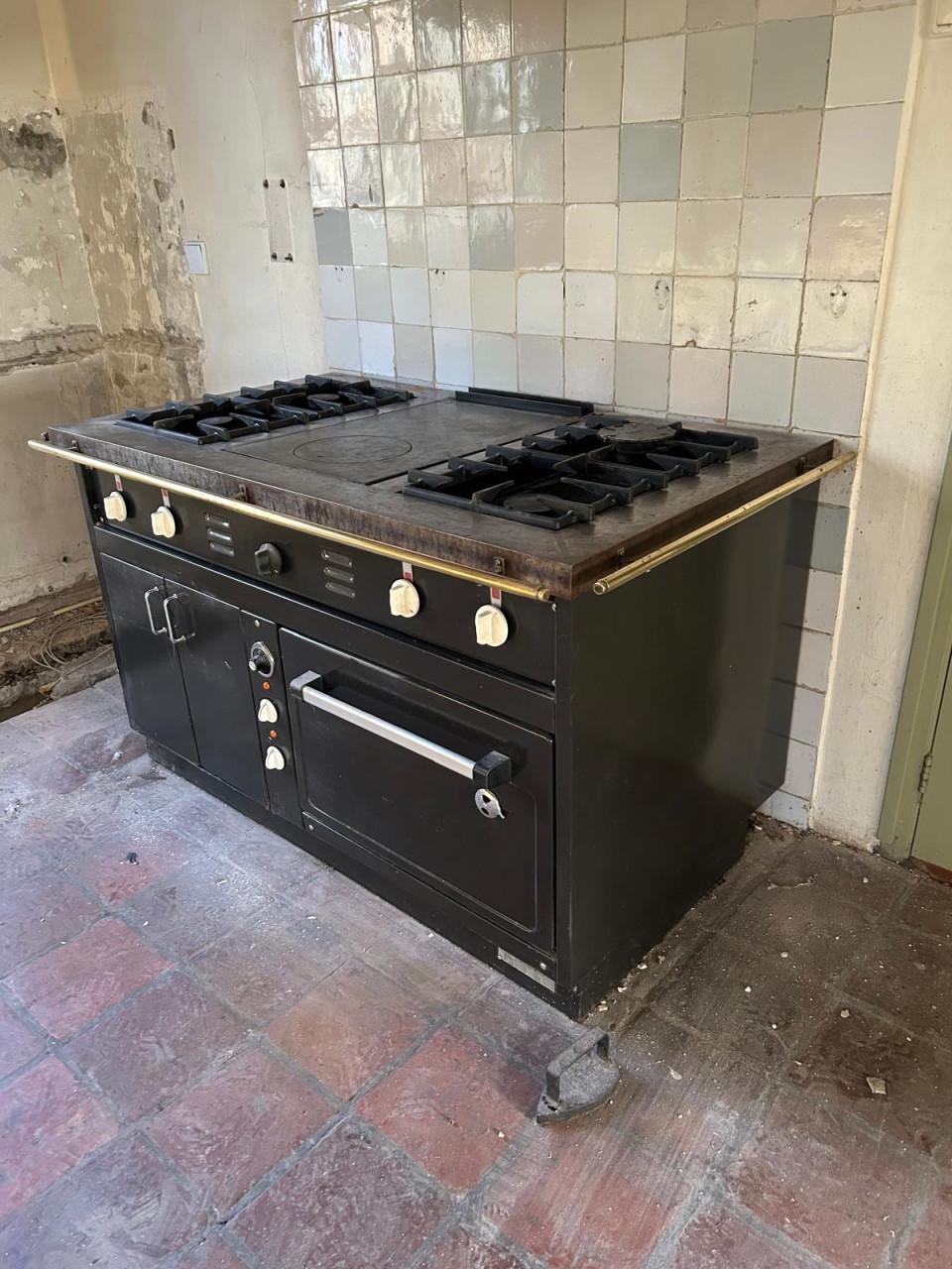 Professioneel gasfornuis