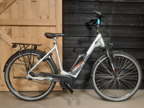 Nette Kreidler E-trekking met Bosch midden motor en 300Wh accu