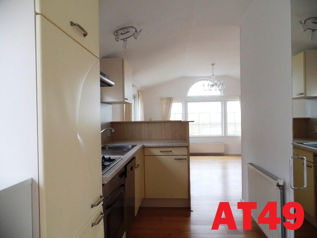 Diverse modellen Arcabo chalets met 2 slaapkamers en dubbel glas voorradig