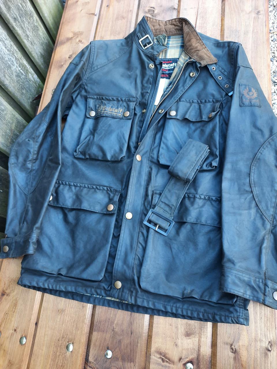 Te koop motorjas van BELSTAF maat m