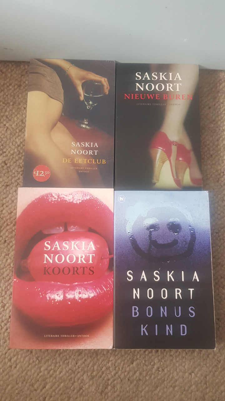 4 boeken van Saskia Noort