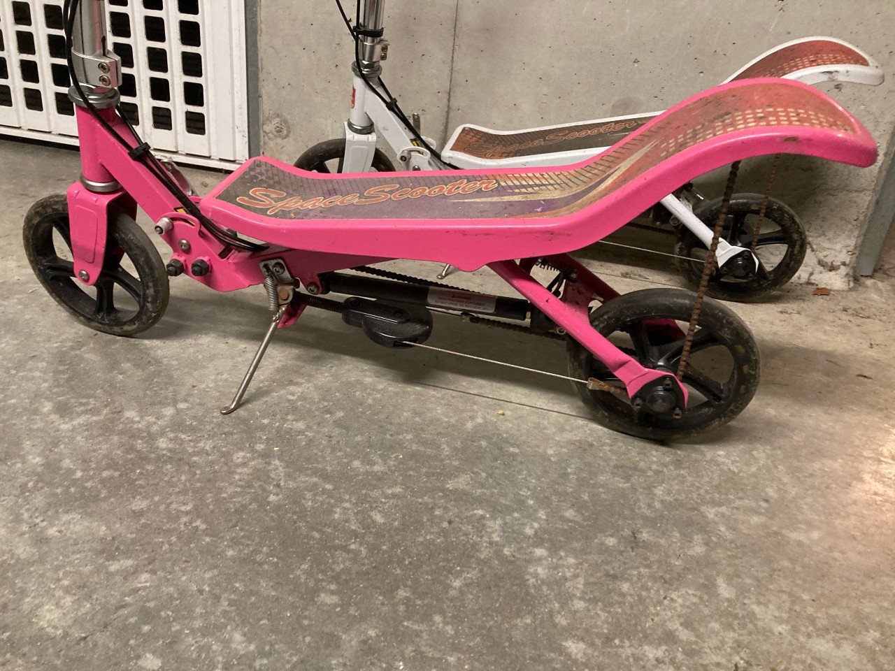 Spacescooter junior wit en/of roze