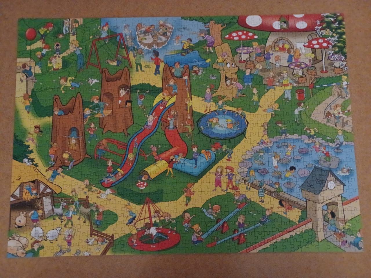 5 Leuke 'That's Life' legpuzzel met 1000 stukjes. De puzzels  compleet
