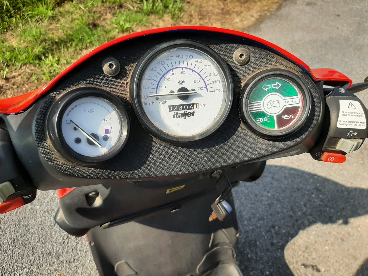 Italjet F50 Zandvoort Circuit Park scooter