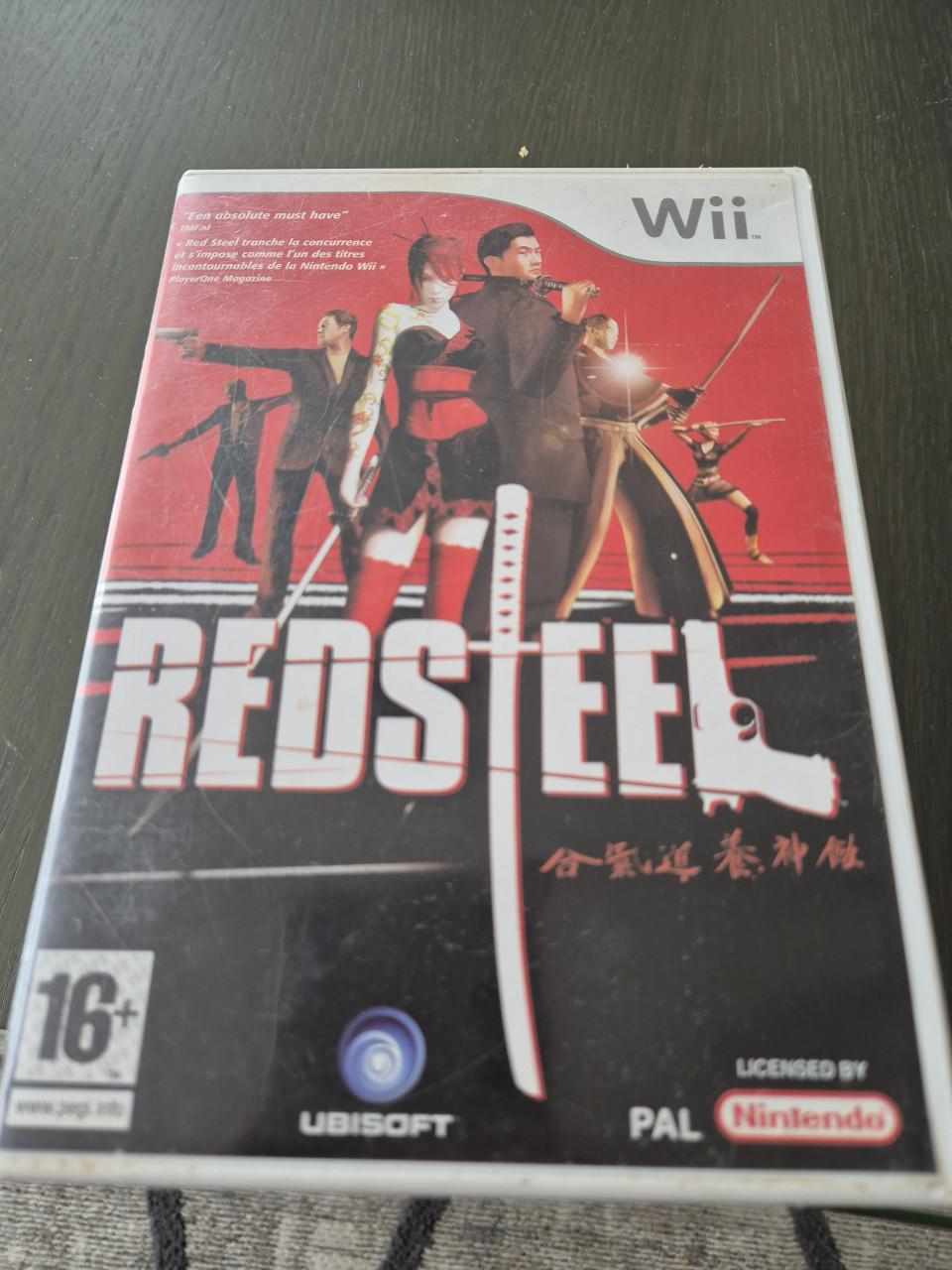 Redsteel wii spelletje