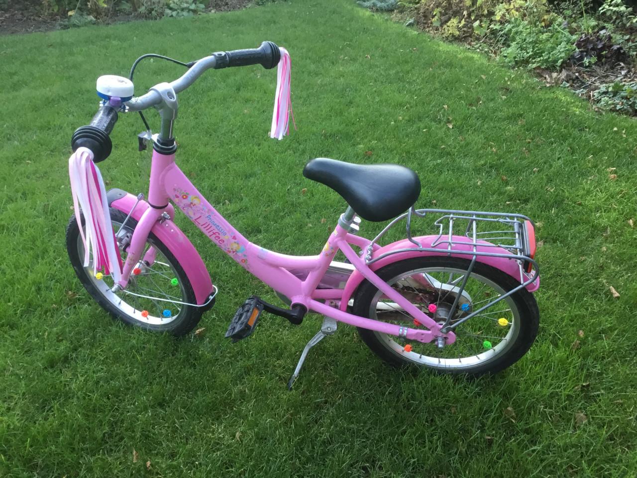 Meisjes fiets 16 inch