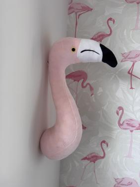 Flamingo wanddecoratie