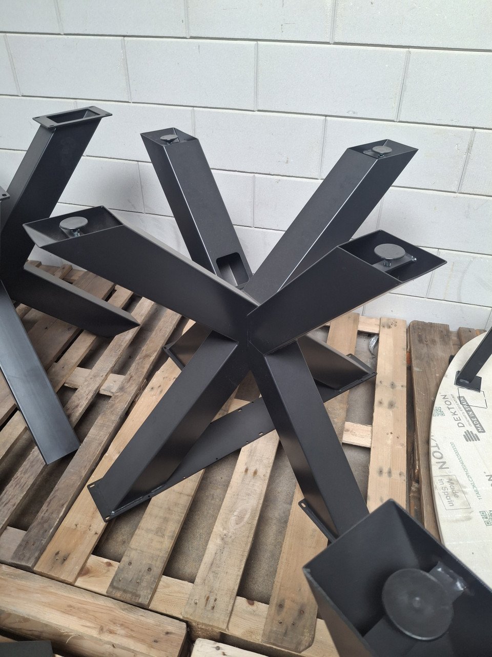 Onderstellen Tafels metaal