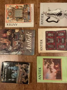 Te koop; boeken over antiek vintage verzamelen