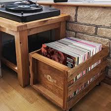 RETRO MUSIQUE platenkrat inclusief 6 dividers