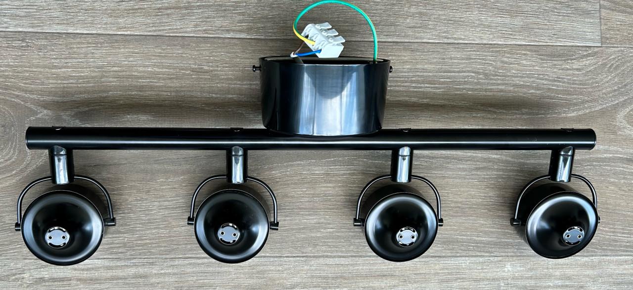 Plafondlamp met 4 spots Ikea