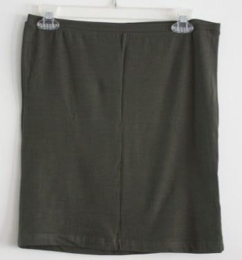 Groen rokje maat s