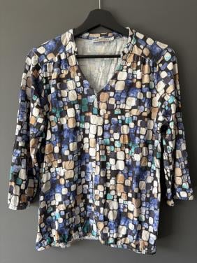 Dames shirt met 3/4 mouw - M