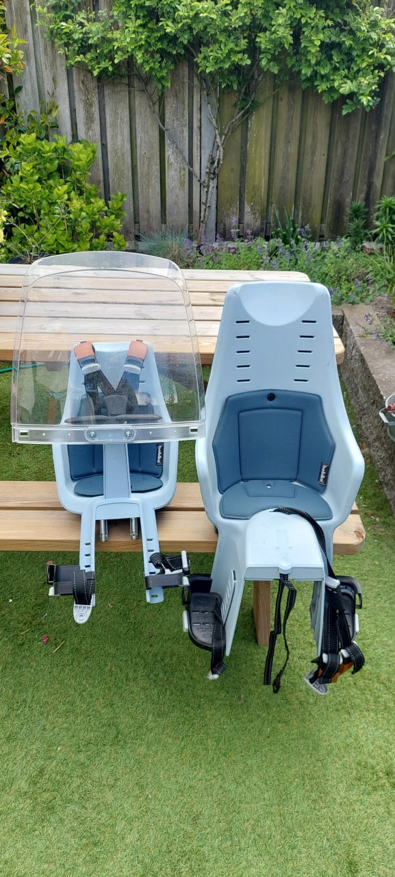 Bobike fietsstoeltje voor + achter
