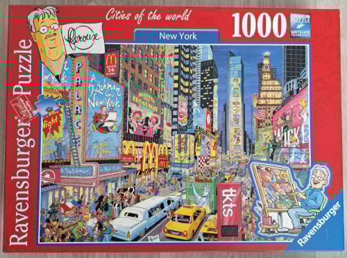RAVENSBURGER Cities of the world NEW YORK - 1000 stukjes