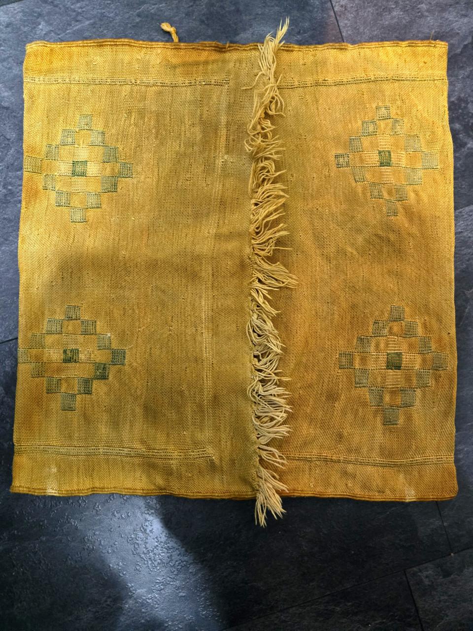 Handgeweven Marokkaans Sabra kussenhoes, 45x45cm
