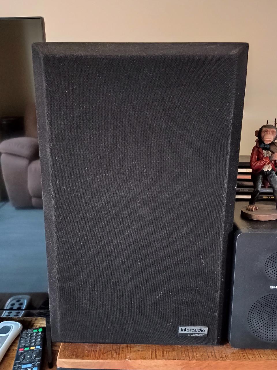 GEVRAAGD!! Defecte zwarte luidsprekers