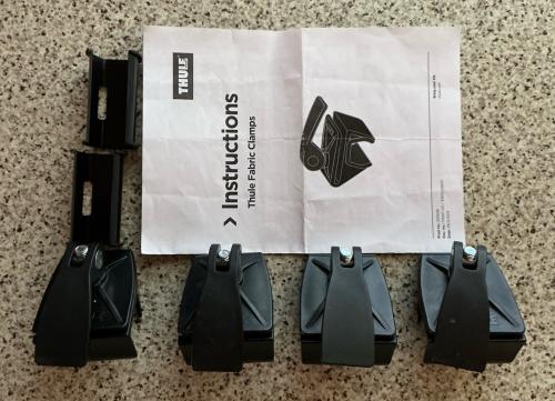 Thule Fabric clamps 2 sets