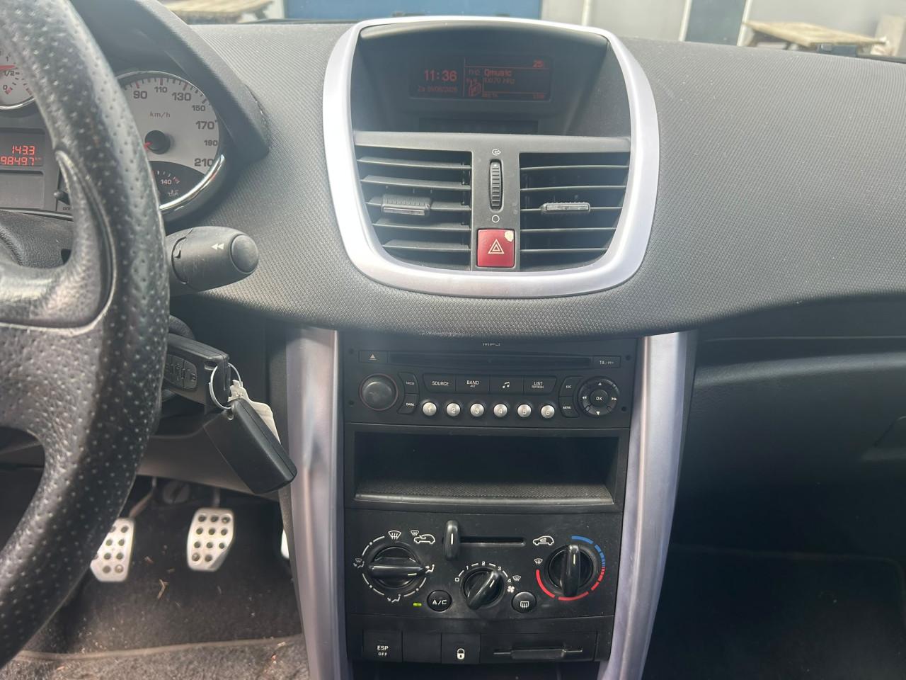 Peugeot 207 CC 1.6 VTi Leuke Goedkope en Kleine Cabrio!