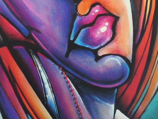 " Mary " Prachtige Giclee van Michael Lang