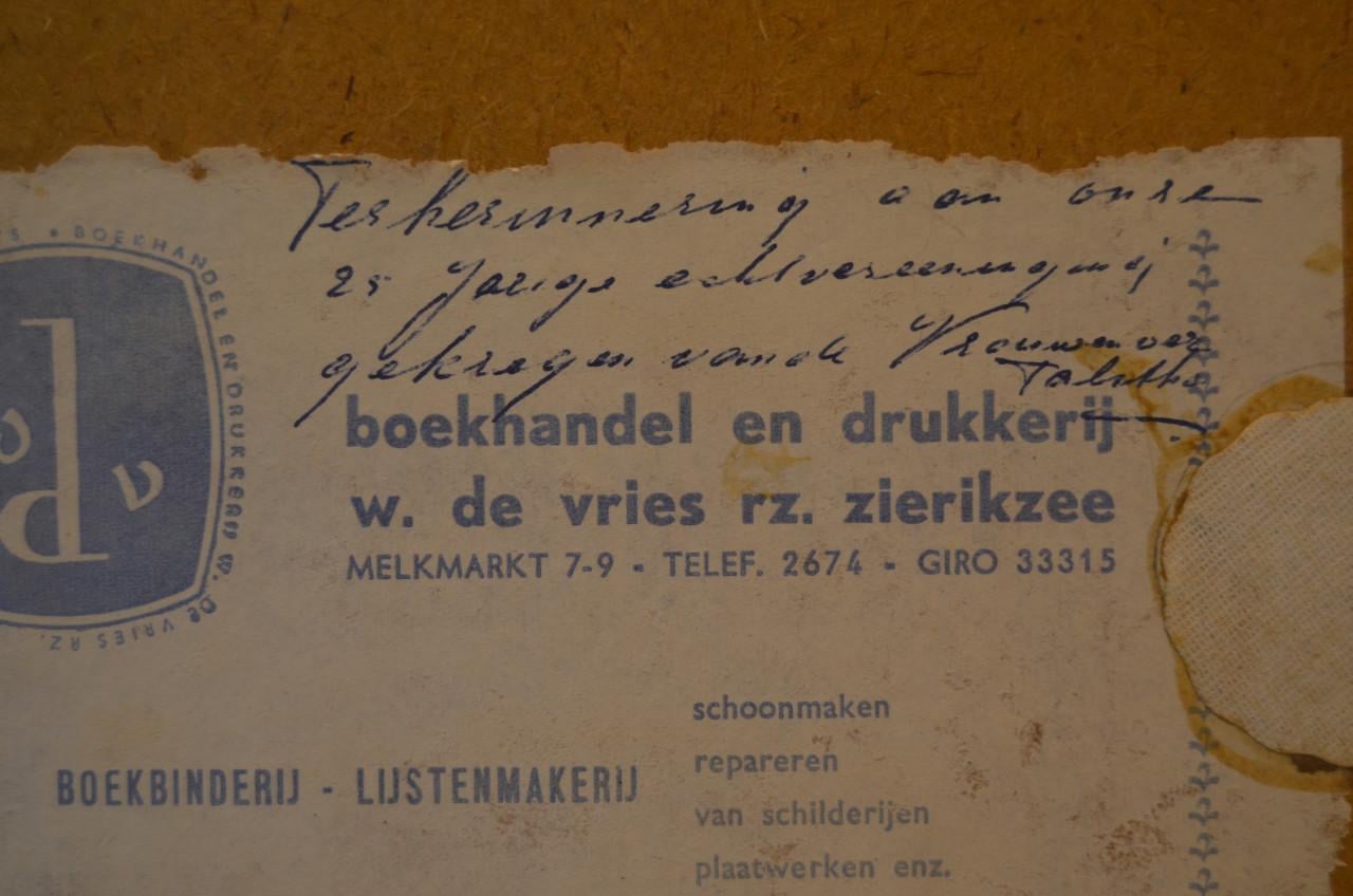 Grafiek Nobelpoort Zierikzee - Bob Brobbel (1907 - 1971)