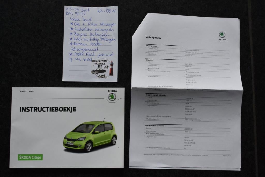 Skoda Citigo 1.0 greentech | cruise controle | nap | navi | airco | elektri