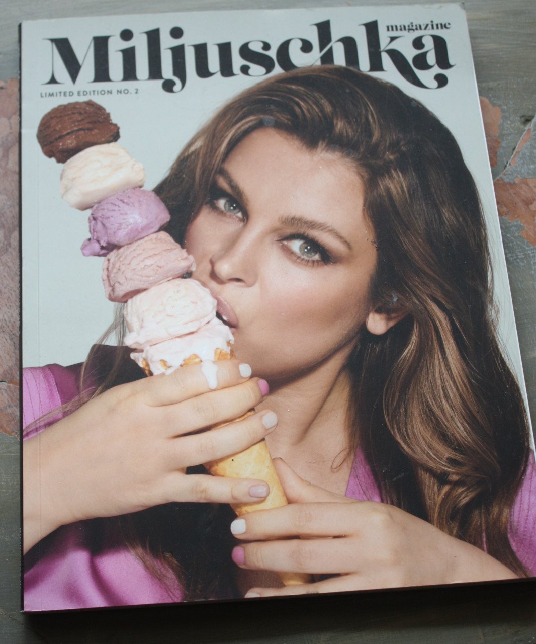 Miljuschka magazine limed edition no2