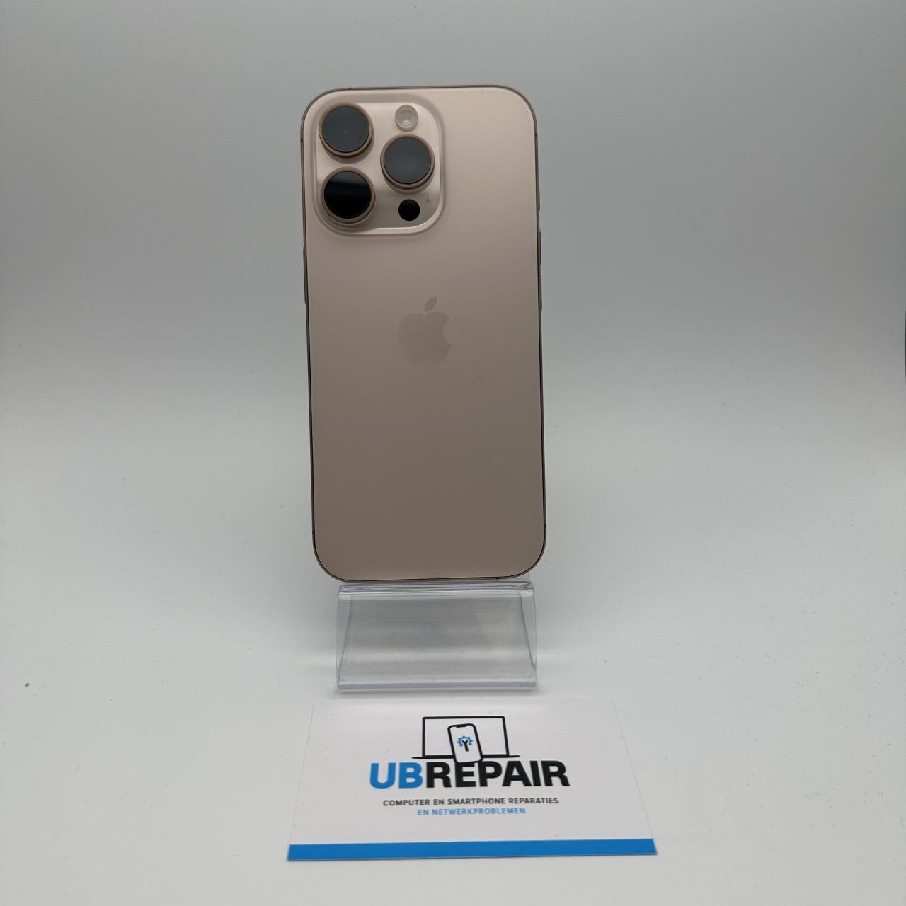 Apple iPhone 16 Pro 128 GB Dessert titanium