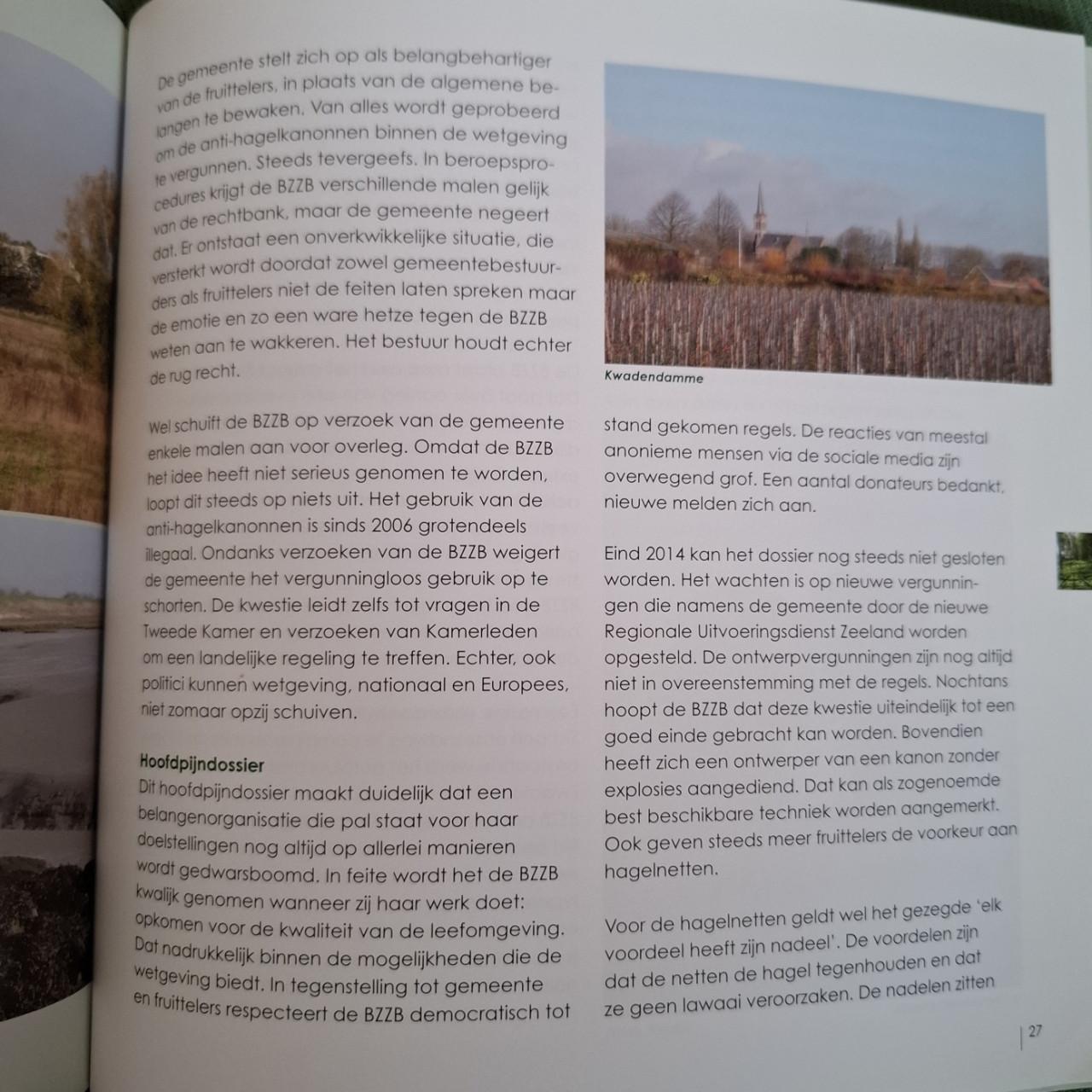 Op de bres voor de Zak, 25 jr Stichting Behoud de Zak van Zuid-Beveland