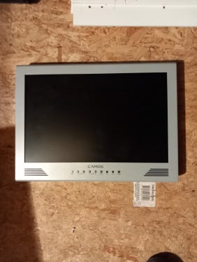 TV met opberg lift tbv integraal Hymer Camper