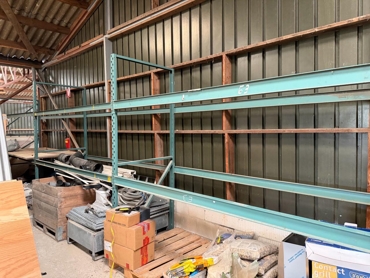 Zware metalen stellingen 33m2